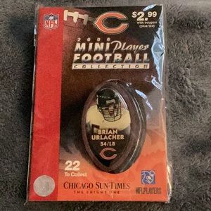 NFL 2006 Brian Urlacher Chicago Bears mini player football collectible #22